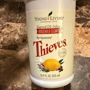 Young Living Thieves Cleaner - Cream, Red, Yellow